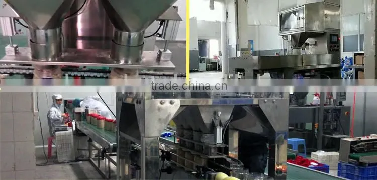 More stable operation automatic granule filling machine