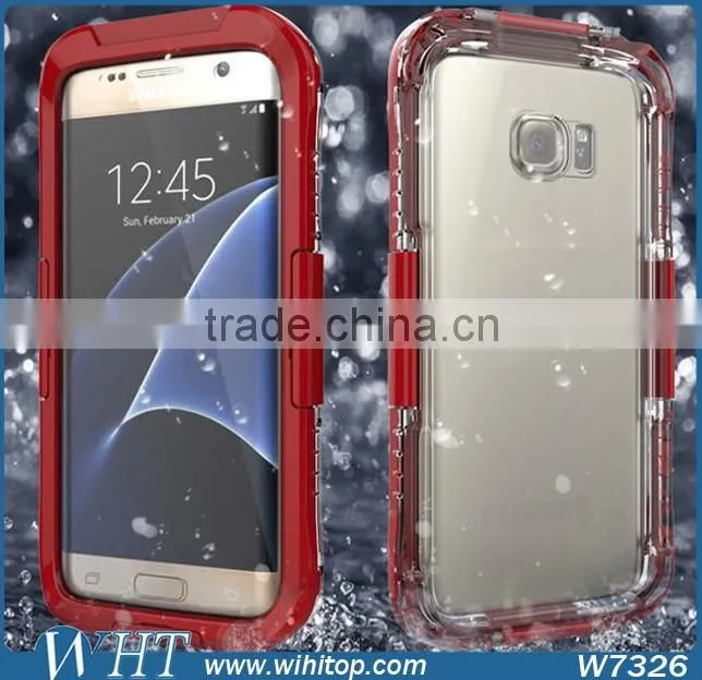 IP68 Waterproof Case for Samsung Galaxy S7 S7 edge, for Samsung Galaxy S7 Waterproof Case