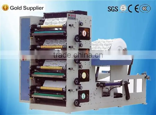 4-6 Automatic Colors Flexo Printing Machinery