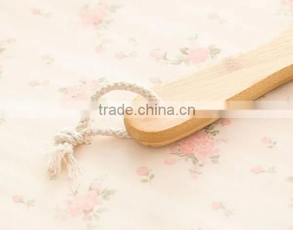 100% Natural bristle wooden bath body brush long handle
