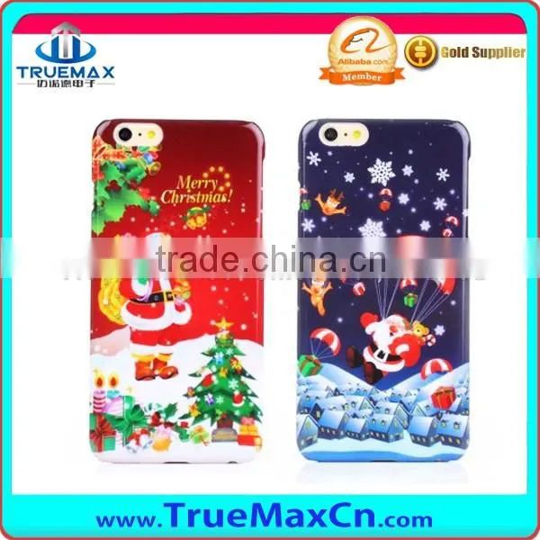 Alibaba China Cell Phoine Accessory Ultra Thin PC Case Cover For Iphone 6 4.7 Christmas case