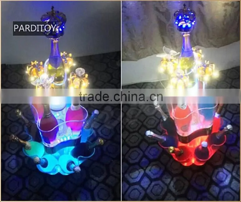 Nightclub 3 levels luxury remove control LED illuminate ice bucket