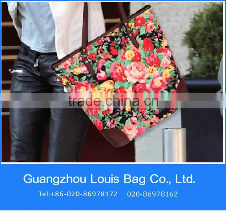 2015 chinese female tote bag female canvas tote bag lady canvas tote bag