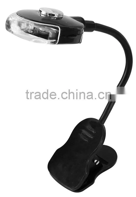 Promotional 1LED Clip book light for kids