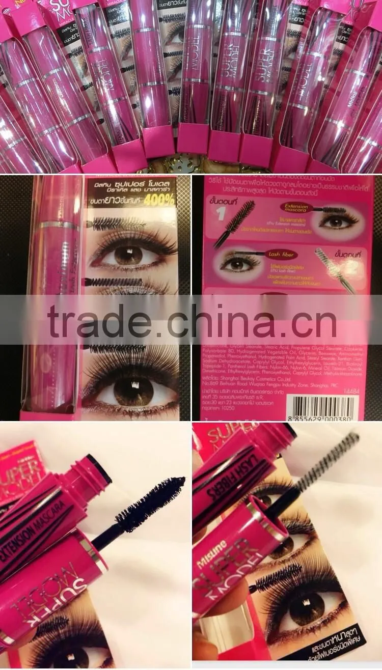 2015 Hot selling Mistine New 3D Fiber Lash Mascara+4D Mascara