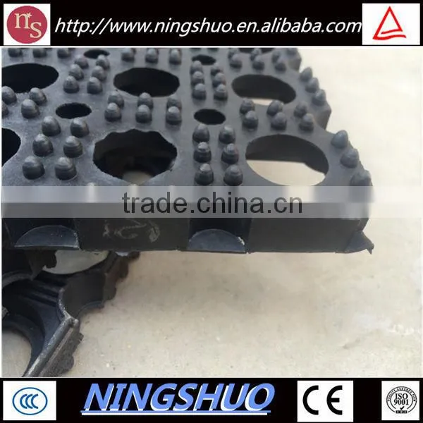 China factory of outdoor durable UV proof boat rubber flooring