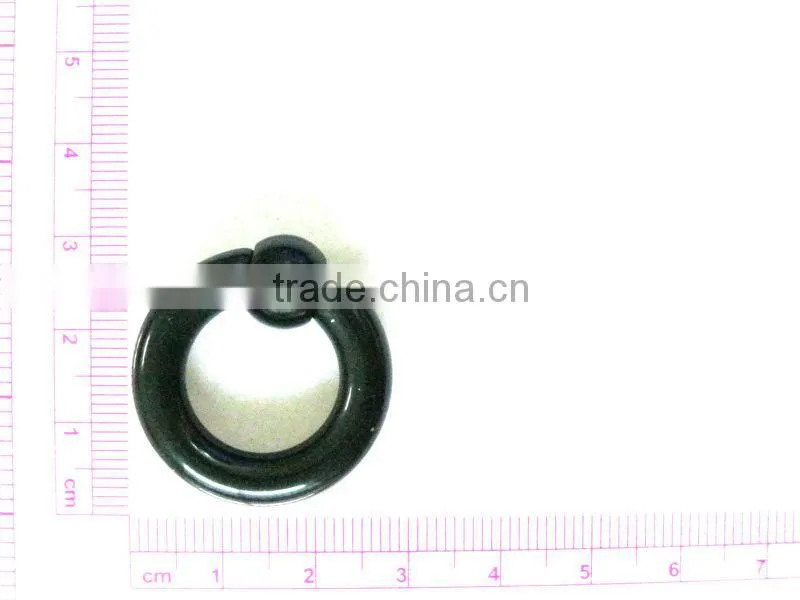Hot Sale Fashionable BCR Black Plated Nose Ring Fancy Eyebrow Ring Body Piercing Jewelry
