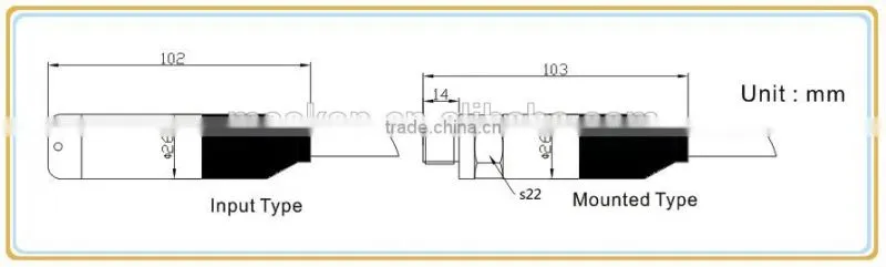 MD-L100 General Input Type Liquid Lever Transmitter