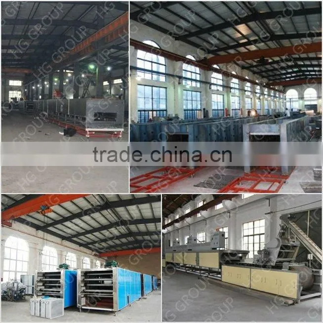 stackable potato chips processing line
