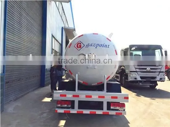 LPG Bobtail Truck 20cbm lpg trucks