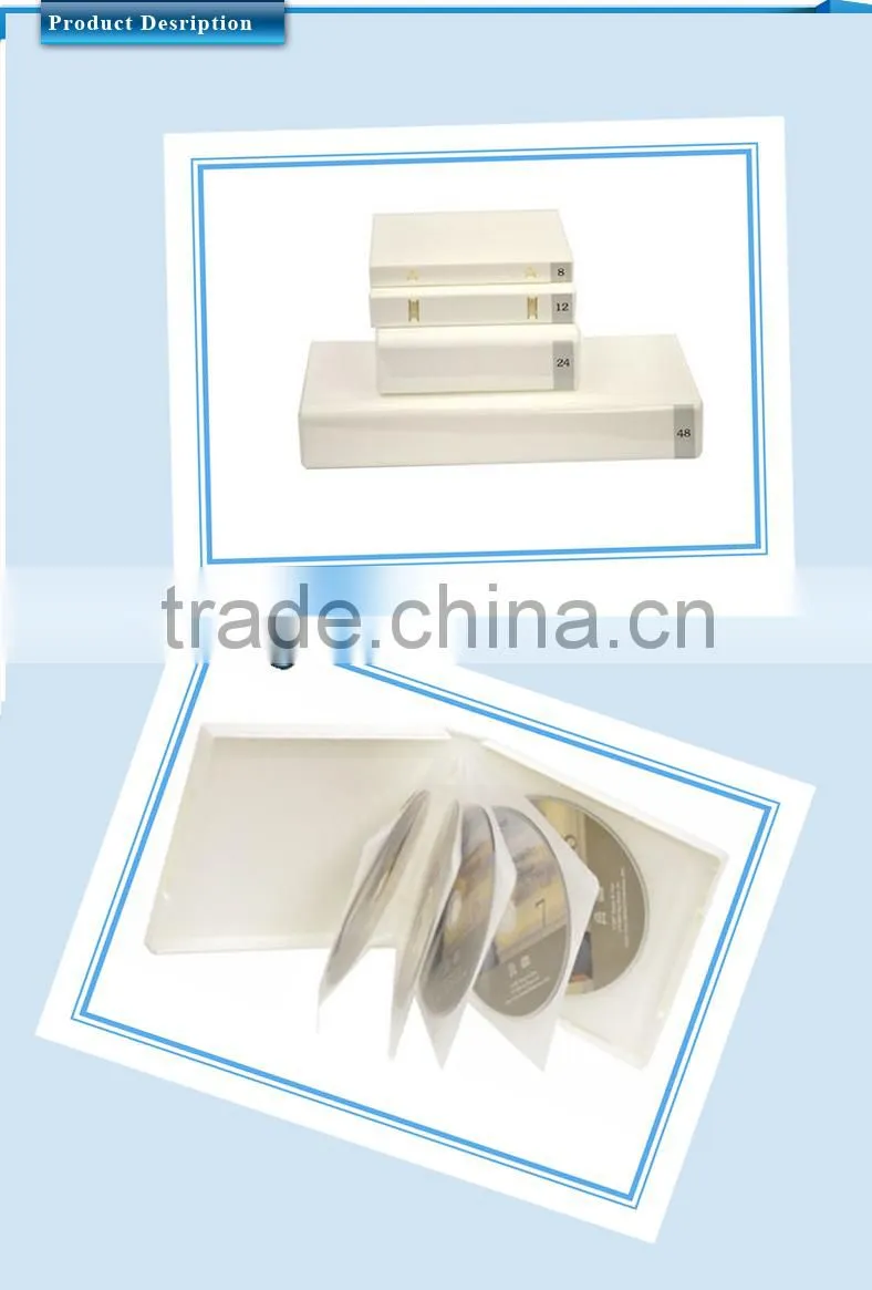 New Design plastic CD Storage Box