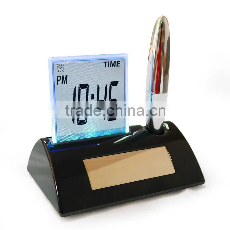 promotion gift touch in led screen office digital alarm clock