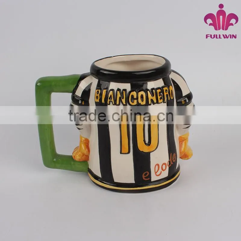 2015 Newly design Ceramic Jersey Design Mug