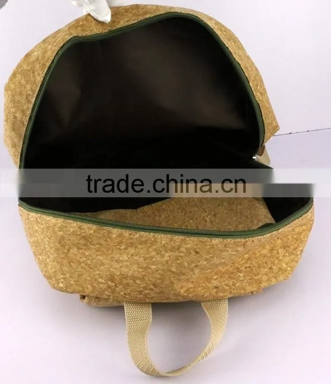 Promotional hot selling wood grain eco-friendly portable folding backpack