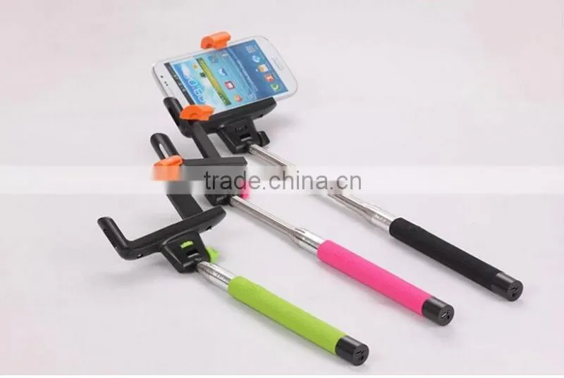 2015 New Design Protable Wireless Monopod Selfile Stick For iPhone 6 And Smartphone