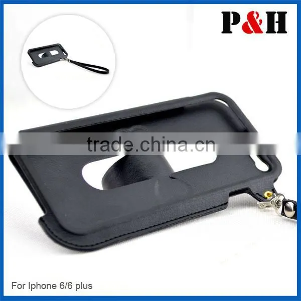 PU Leather Phone case for Iphone 6 back cover