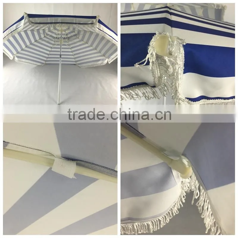 110cm*8K radius hot sale beach umbrella,160G polyester cloth beach umbrella