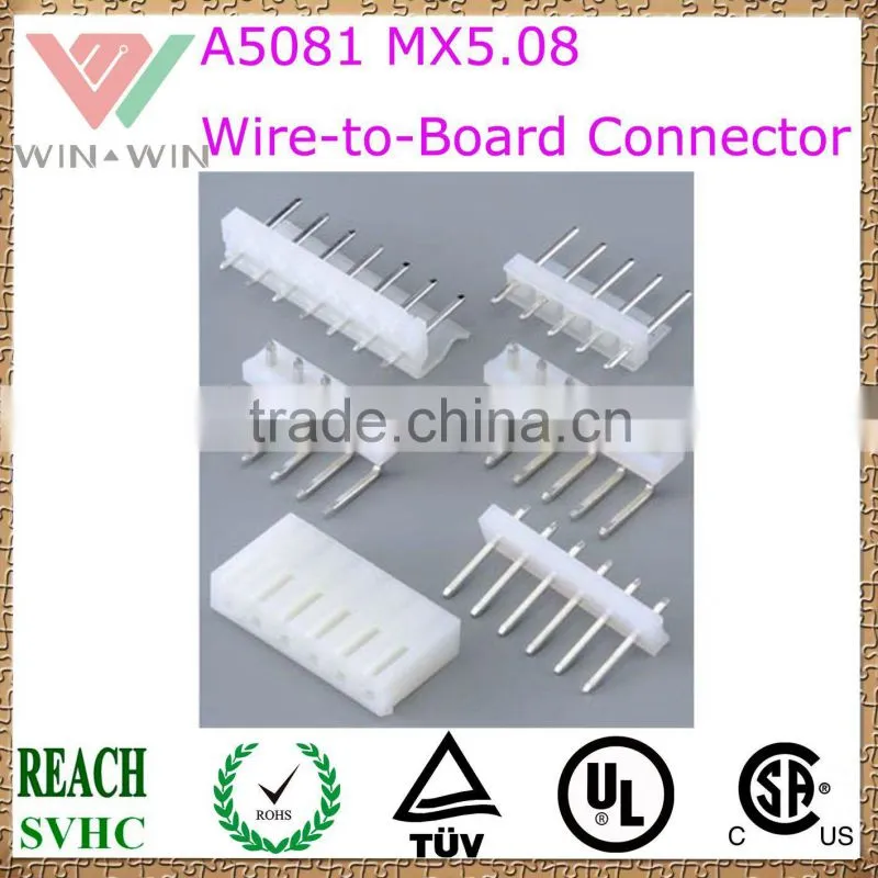 1.25mm pitch A1251 JAE1.25 Electronic Wire to Board Connector