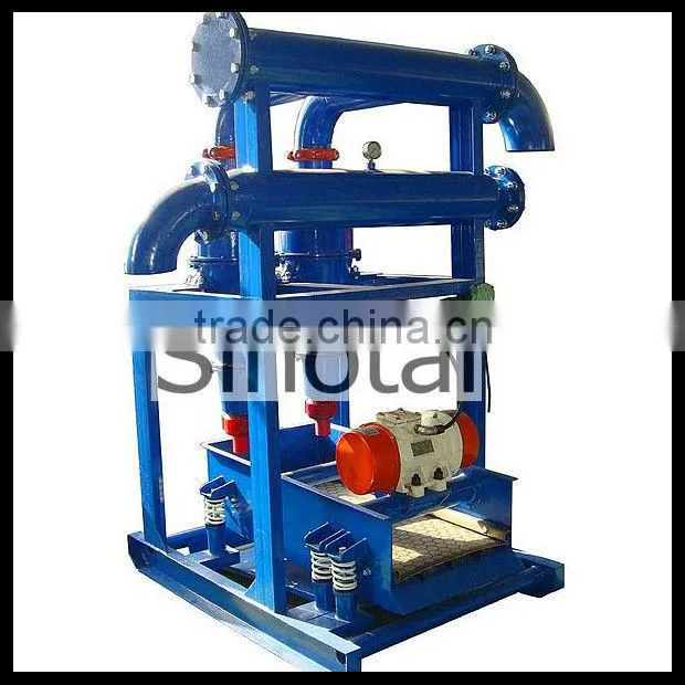 Oilfield drilling fluid desander