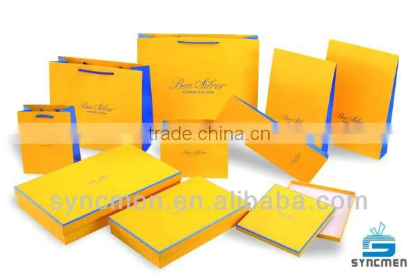High Quality Printing Gift Paper Bags Without Handle