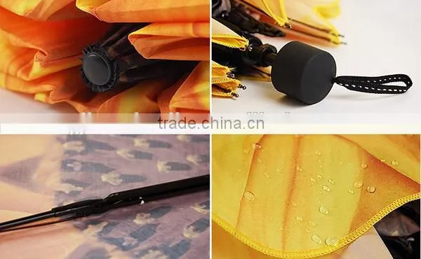 3 Fold Umbrella for Plants with Fully Printing All Over