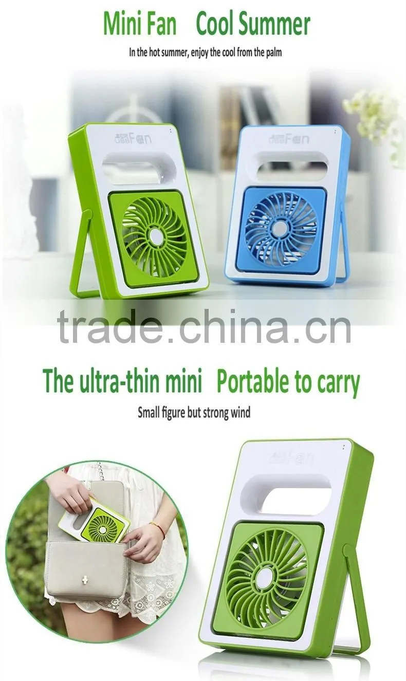 Wholesale Handheld Mini USB Fan rechargeable Desk USB Fan