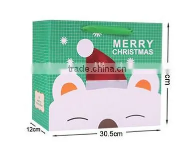 Custom exquisite packaging paper bag with handle