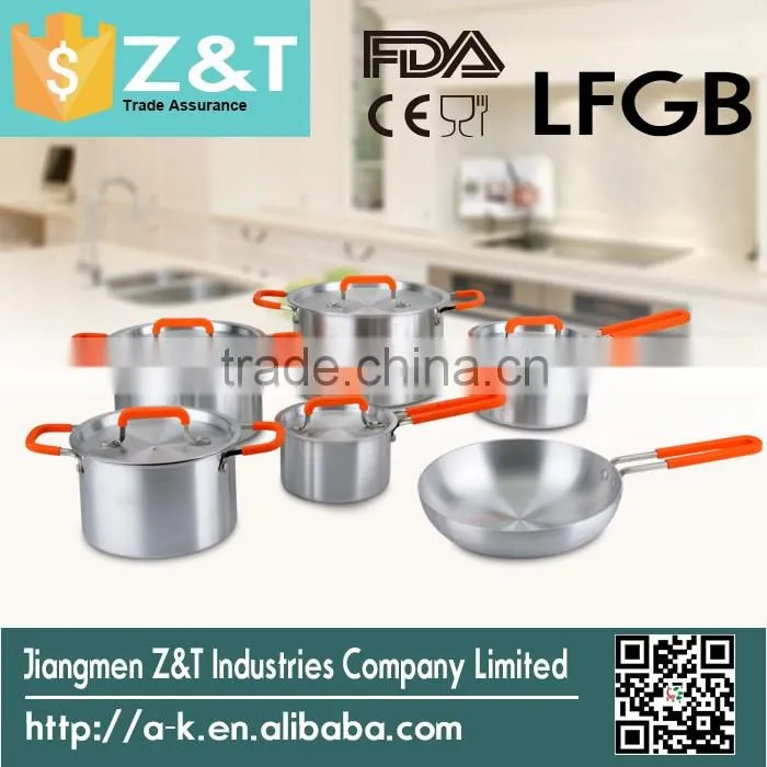 New product sanding aluminum sauce pot and pan set
