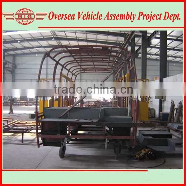 CKD/SKD Bus Assembly, LHD/RHD 25-30 Seats Mini School Bus for Sale