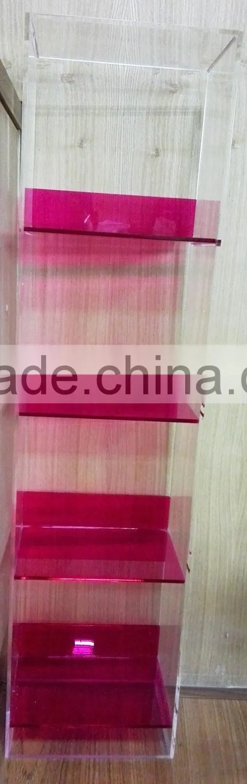 Customized acrylic storage cabinet