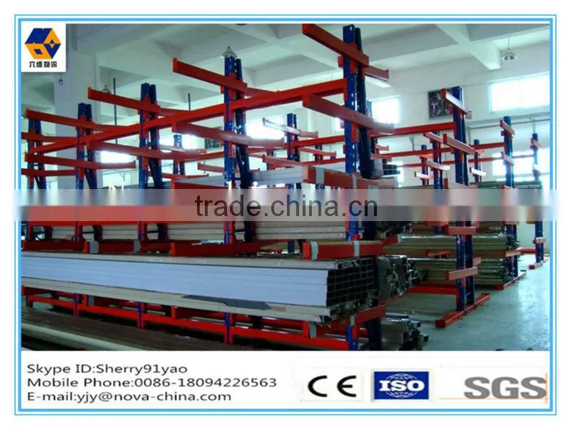 Industrial Metal Cantilever Racking for Warehouse Storage System