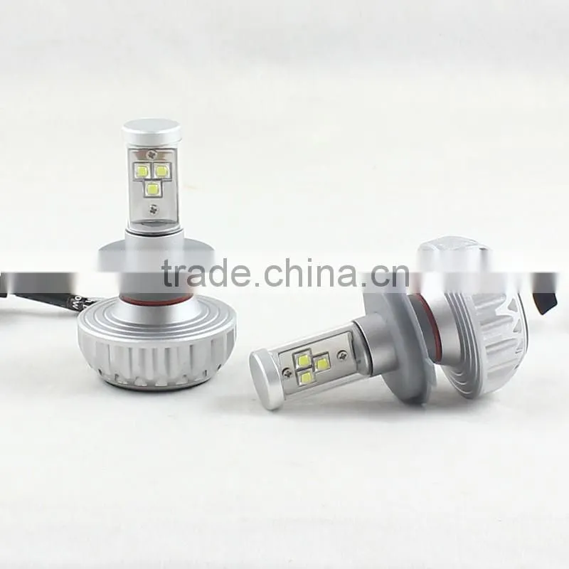 auto led h4 conversion kits white 30w 3000lm high low beam h4 driving fog lamp led h4 headlight