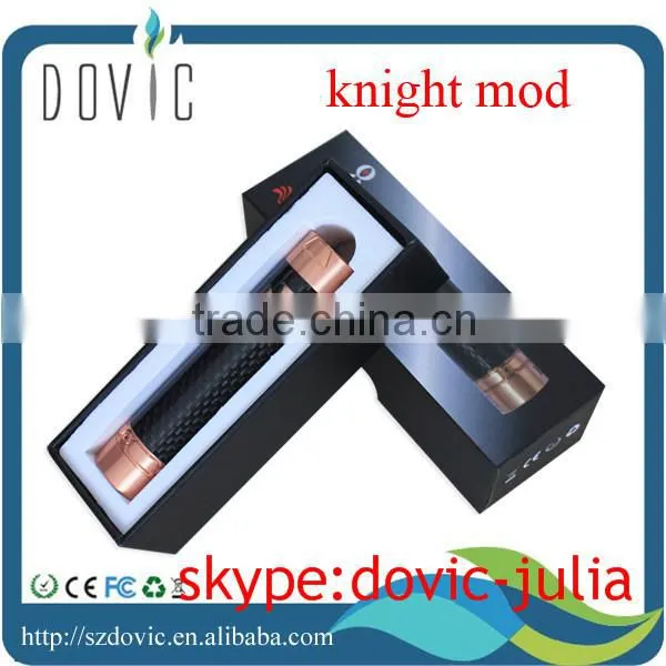 newest knight mechanical mod knight mod clone made of(copper+carbon fiber) with magnetic button