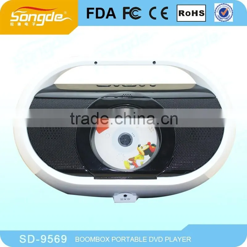7'' cheap portable dvd player made in china car dvd player