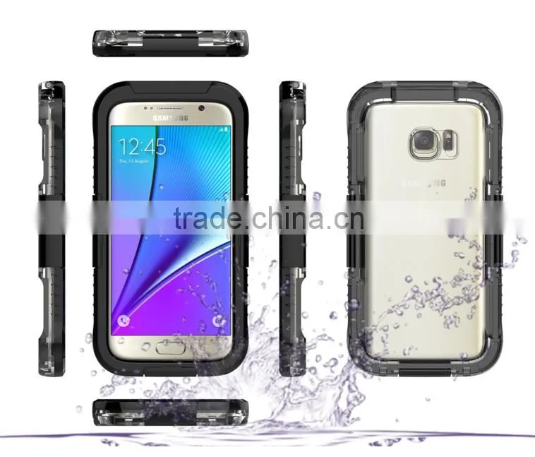 For Samsung Galaxy S7 /S7 Edge Waterproof Shockproof Dirt Proof cover case for S7 s7 edge
