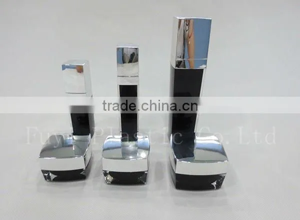 Square Acrylic Jar and Lotion Bottle for Cosmetics