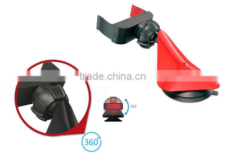Universal 360 degree rotation phone holder, novelty cell phone holder, suction car holder