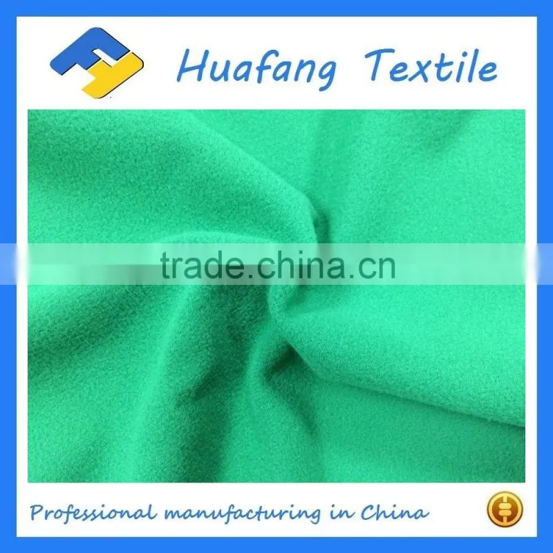 brushed tricot velvet fabric for uniform