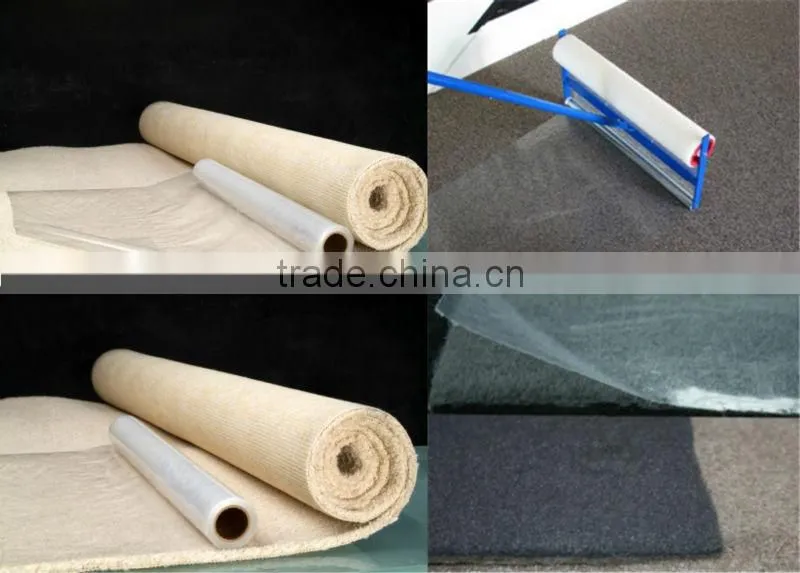 PE adhesive film for Carpet/ color coated sheet PE protective film