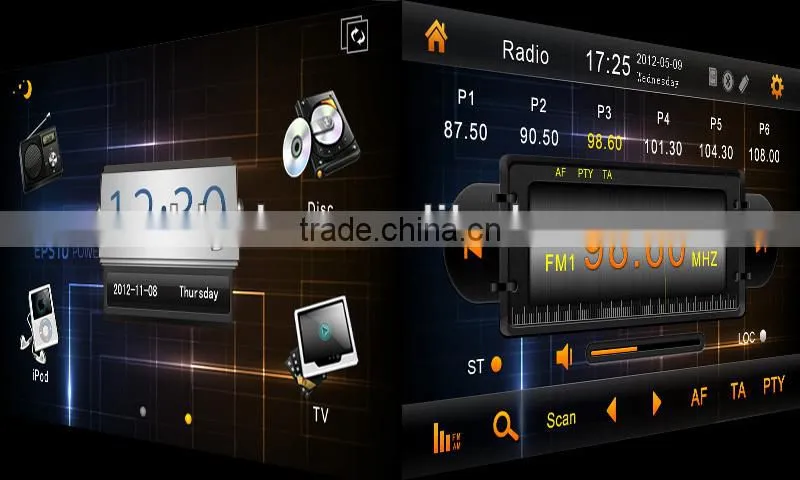Direct Factory BT with Phonebook IPOD camry 2012 car stereo