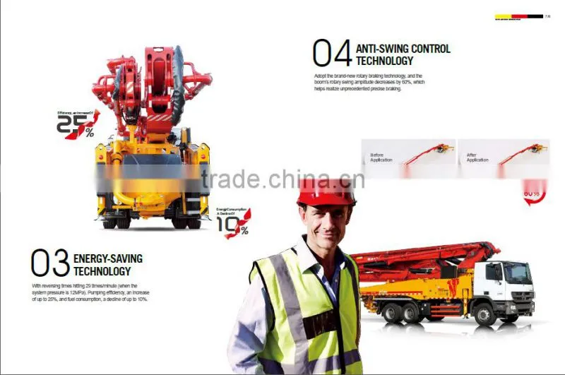 30m Truck-mounted Concrete Pump
