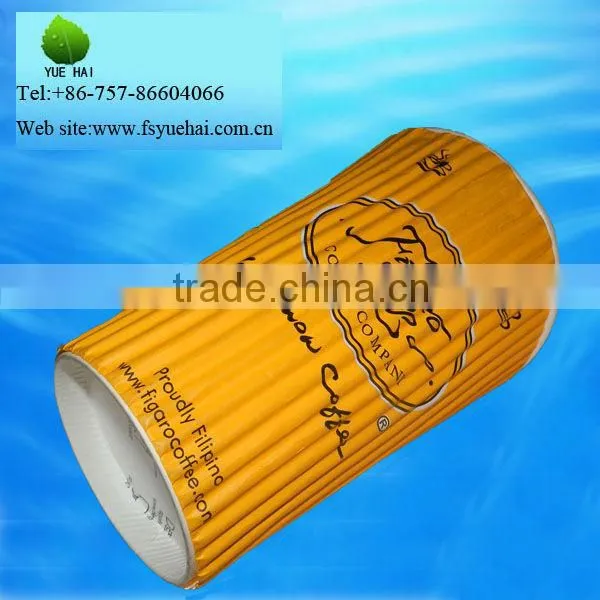 foshan original factory 12 oz disposable paper coffee cup