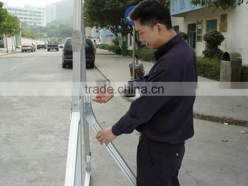 Yes Portable and Matt White Material fast fold screen/projector screen