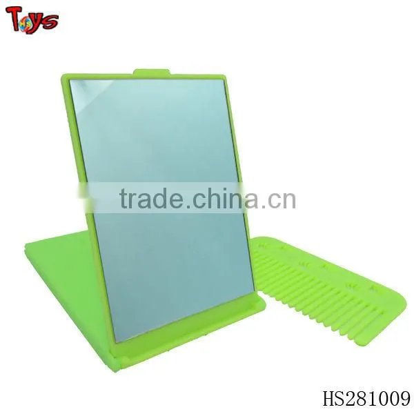 Very cheap and high quality hair comb mirror
