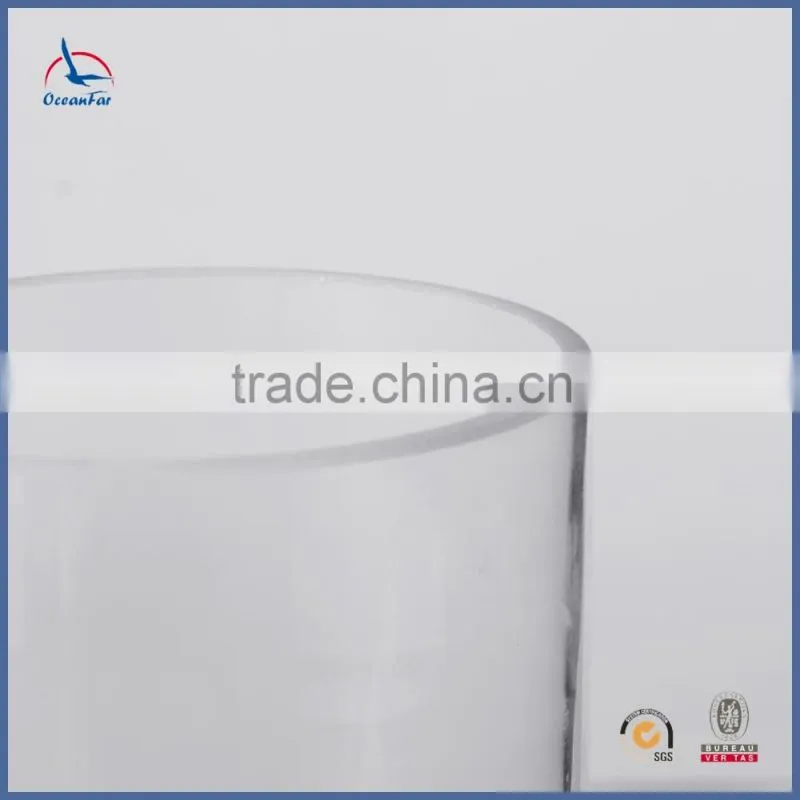High Quality Cylinder Glass Vase Cheap Clear Wholesale Glass Vase