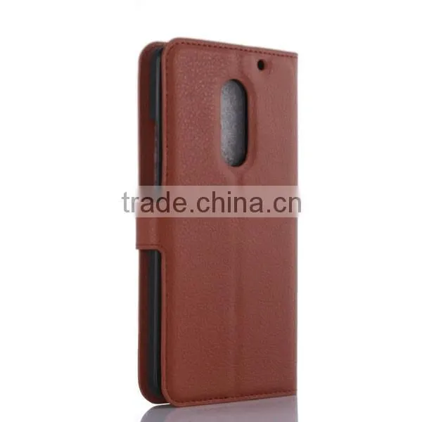 C&T Black stand flip cover case for lenovo vibe p1m