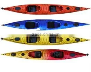 plastic double sea kayak for sale,sea kayak