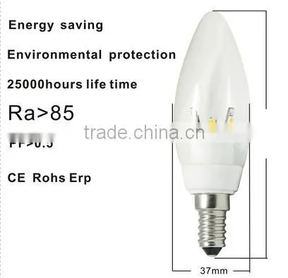 Small Cheap Decoration Candle lighting 3W