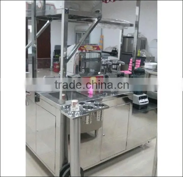 Commercial Customize Stainless Steel Street cotton Candy Cart For Sale