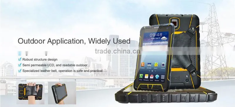 Hot sale Rugged Tablet PC with NFC Fngerprint Reader 2D barcode scanner 2+16GB 2+8MP